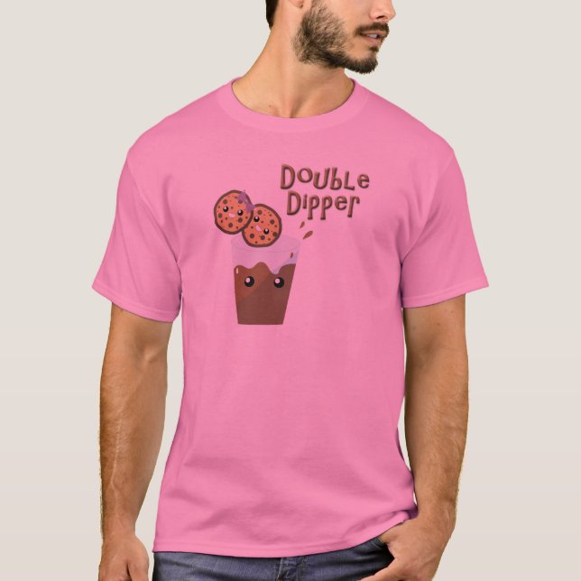 Camiseta Galletas Double Dipper y Leche (Anverso)