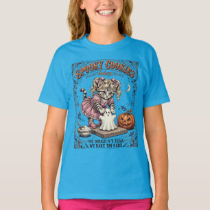 Camiseta Galletas Espeluznantes Glam Kitten Bakery Hallowee