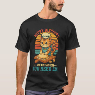 Camiseta Galletas Para Gatitos Amantes De Los Gatos Las Ama