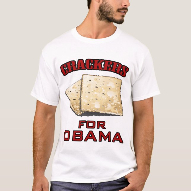 Camiseta Galletas para Obama (Anverso)