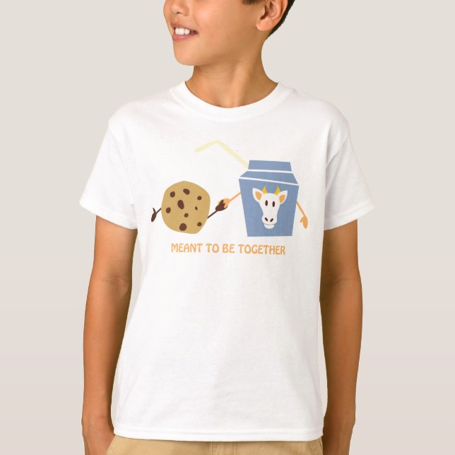 Camiseta Galletas y leche (Anverso)