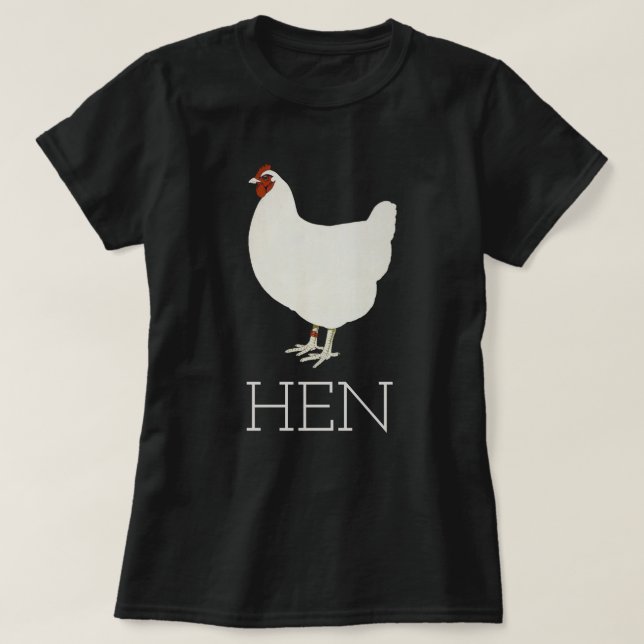 Camiseta Gallina (Diseño del anverso)