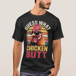 Camiseta Gallina adivina qué B Utt Avicultura Gallo Sungl R