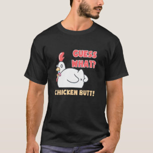 Camiseta Gallina Adivina Qué Trasero De Gallina Gallina