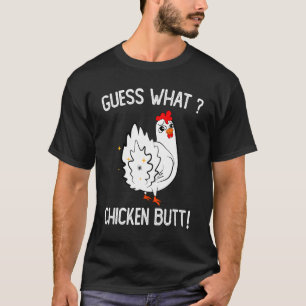 Camiseta Gallina Adivina Qué Trasero De Gallina Lindas Gall