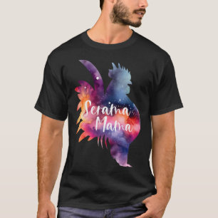 Camiseta Gallina americana Serama Mama Show Pollo Gallo Peq