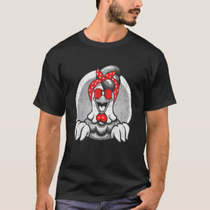 Camiseta Gallina Antigua Con Pañuelo De Diadema Gallina