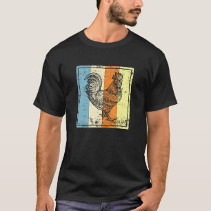 Camiseta Gallina de granja de pollos de gallo de electrocar
