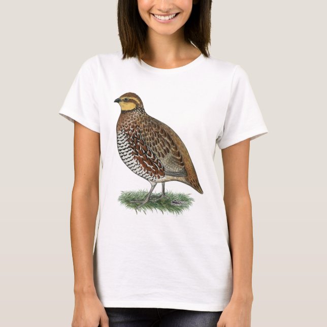 Camiseta Gallina de las codornices (Anverso)