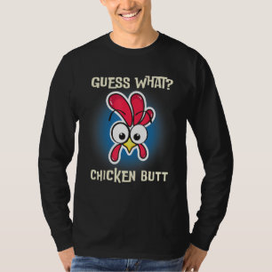 Camiseta Gallina Divertida Dice Adivina Qué Granja Gallo