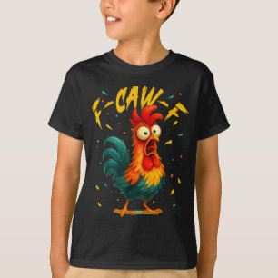 Camiseta Gallina divertida gallo F Caw F susurrador de poll