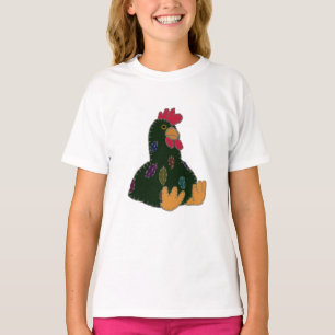 Camiseta Gallina negra