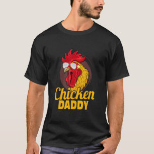 Camiseta Gallina Papá Granjero Gallo Gallina Padre