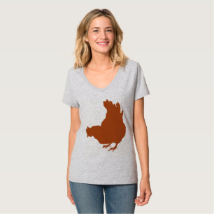 Camiseta Gallina [pollo, granjero, huevos orgánicos]