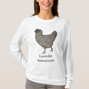Camiseta Gallina rara de la raza de Ameraucana de la