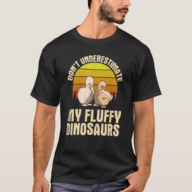 Camiseta gallina Silkie (Anverso)