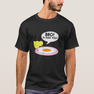 Camiseta Gallinero Divertido Hermano ¿Eres Tú? Granja Diver