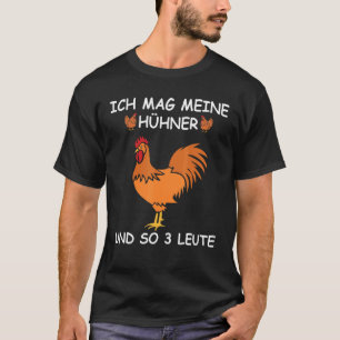 Camiseta Gallinero Granja de Pollos Dicho Me Encantan Mis P