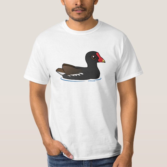 Camiseta Gallinule común lindo (Anverso)