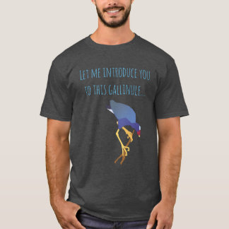 Camiseta Gallinule púrpura