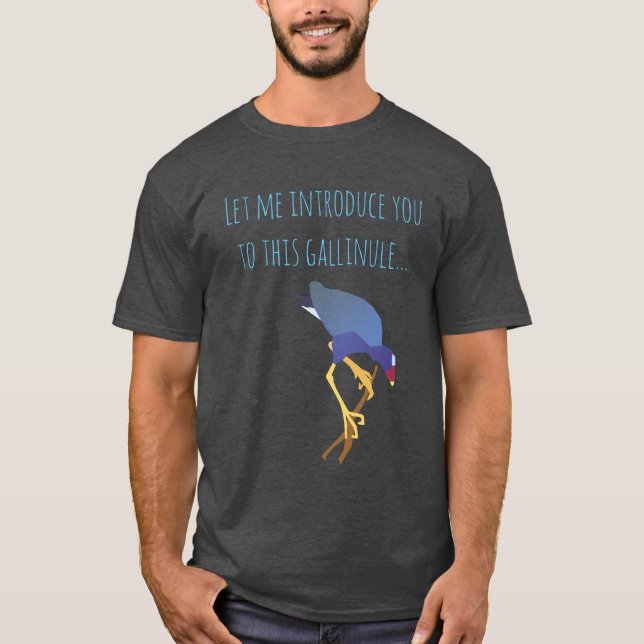 Camiseta Gallinule púrpura (Anverso)