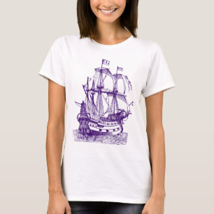 Camiseta Gallión - Púrpura Profundo