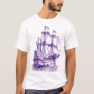 Camiseta Gallión - Púrpura Profundo