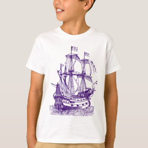 Camiseta Gallión - Púrpura Profundo