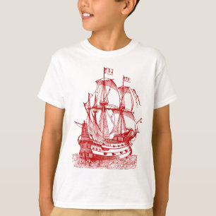 Camiseta Gallión - Rojo de rubí