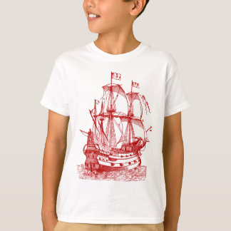 Camiseta Gallión - Rojo de rubí