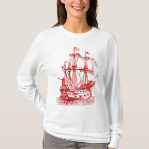 Camiseta Gallión - Rojo de rubí