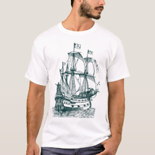 Camiseta Gallion - Verde Oscuro
