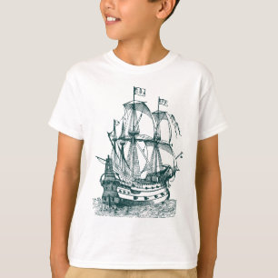 Camiseta Gallión - Verde oscuro