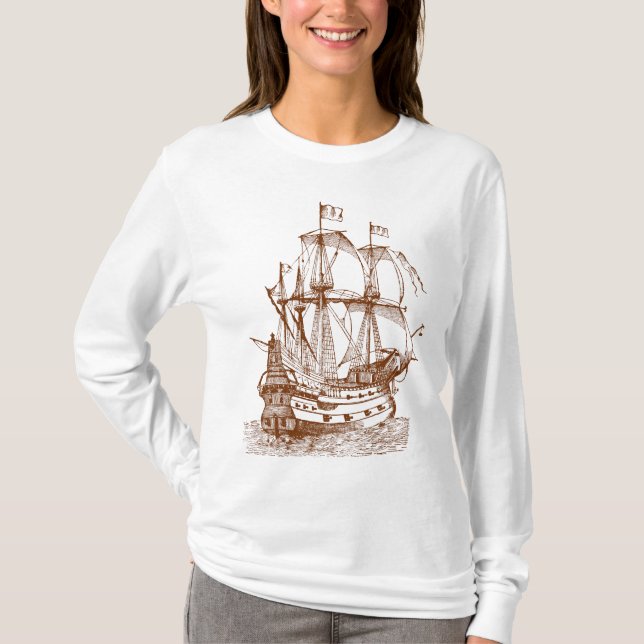 Camiseta Gallión - Walnut (Anverso)