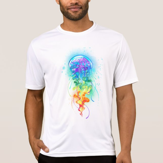 Camiseta Gallito arcoiris (Anverso)