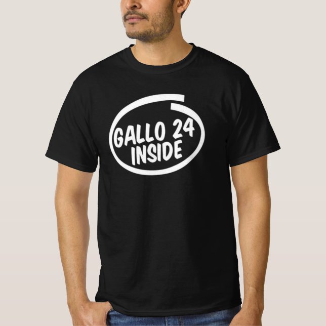 CAMISETA GALLO 24 INSIDE (Anverso)