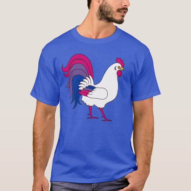 Camiseta Gallo Bisexual (Anverso)