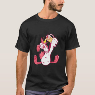 Camiseta Gallo Borracho Divertido Animal Pollo Cerveza Alco