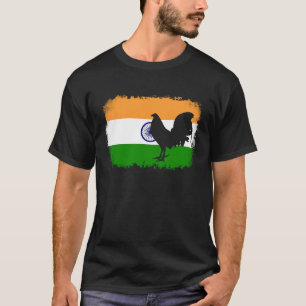 Camiseta Gallo de gafas de la India vintage