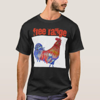 Gallo de gallo de agua de pollo de gama libre