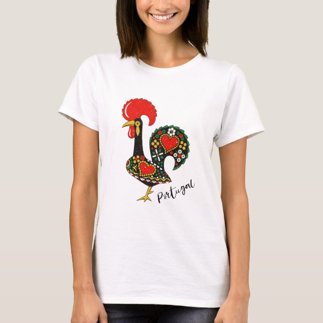 Camiseta Gallo de Galo de Barcelos portuguese (Anverso)