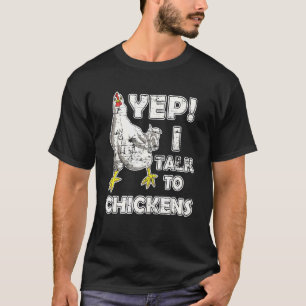 Camiseta Gallo de granja idea gallina