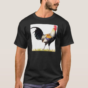 Camiseta Gallo de oro del americano de Duckwing