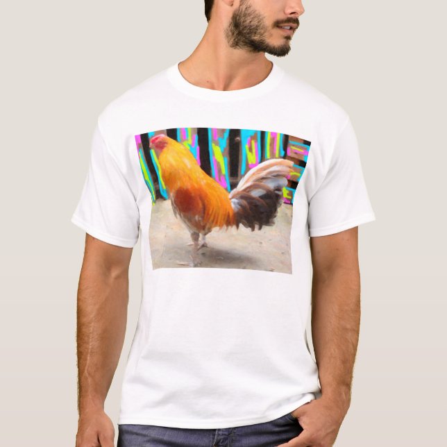 Camiseta Gallo de pelea (Anverso)