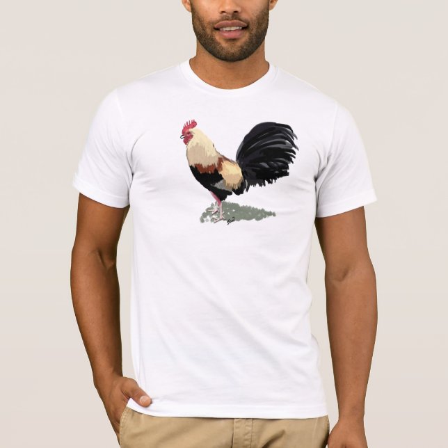 Camiseta Gallo de Pelea/Camiseta-Gamecock (Anverso)