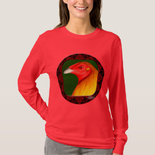 Camiseta Gallo de pelea enmarcado