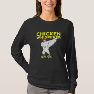 Camiseta Gallo De Pescado De Pollo Whisperer Con Gafas De S
