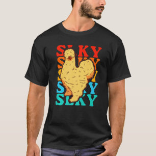 Camiseta Gallo de seda vintage
