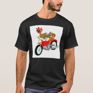 Camiseta gallo del montar a caballo