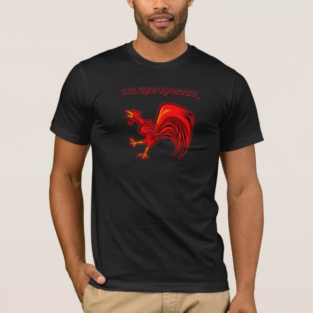 Camiseta Gallo del rojo de Lil (Anverso)